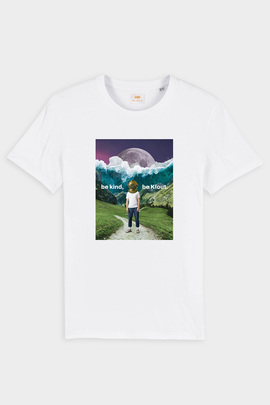  Camiseta Klout Tsunami Blanco para Mujer y Hombre