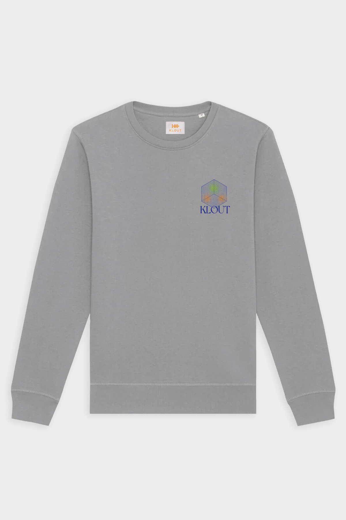 Sudadera Klout Aesthetic Gris para Hombre y Mujer