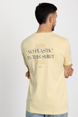  Camiseta Klout No Plastic Amarillo 