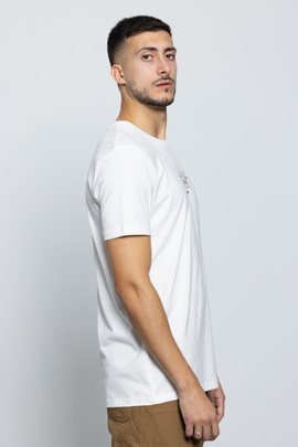  Camiseta Klout Cool Blanco Unisex