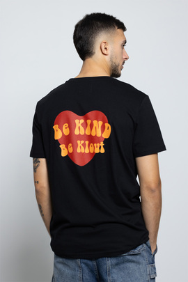  Camiseta Klout Love Negro Unisex