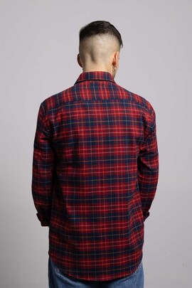  CAMISA TARTAN ESCARLATA